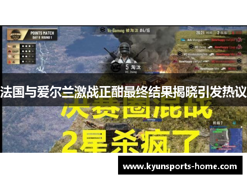 法国与爱尔兰激战正酣最终结果揭晓引发热议